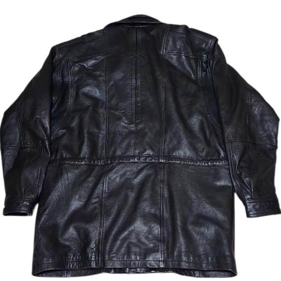 Vintage JL Just Leather – Real Leather Jacket (Size XL) - Picture 5 of 8